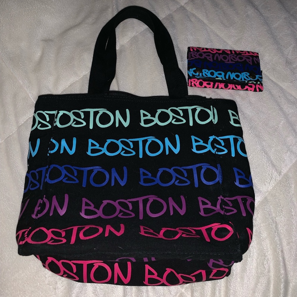 Boston bag + wallet